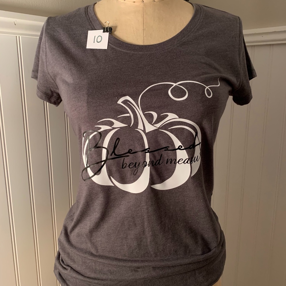 Blessed pumpkin t-shirt handmade